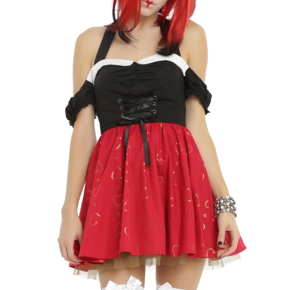 Disney Hot Topic Queen of Hearts dress